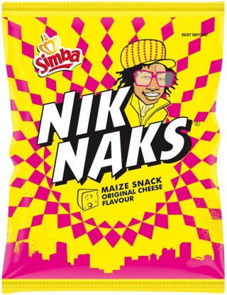 Simba Nik Naks Original Cheese Flavoured Maize Snack Puffcorn  (1 x 135 g)